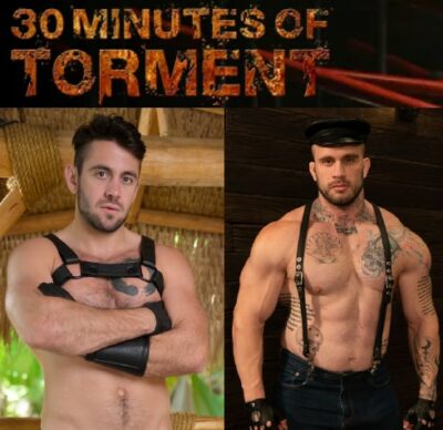 muscular men in leather gear and gay bdsm fetish sex videos