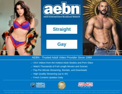 AEBN, the largest collection of sex videos online.